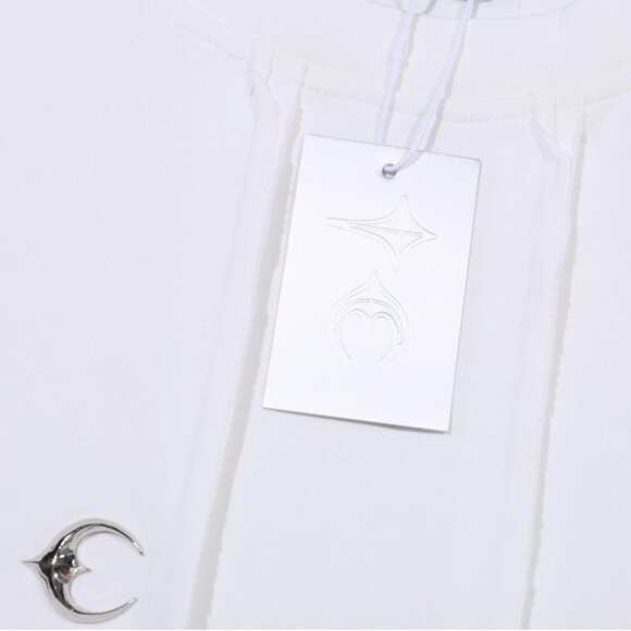 Thug Club White T Shirt With Minimalist Design - Picture 5 of 8